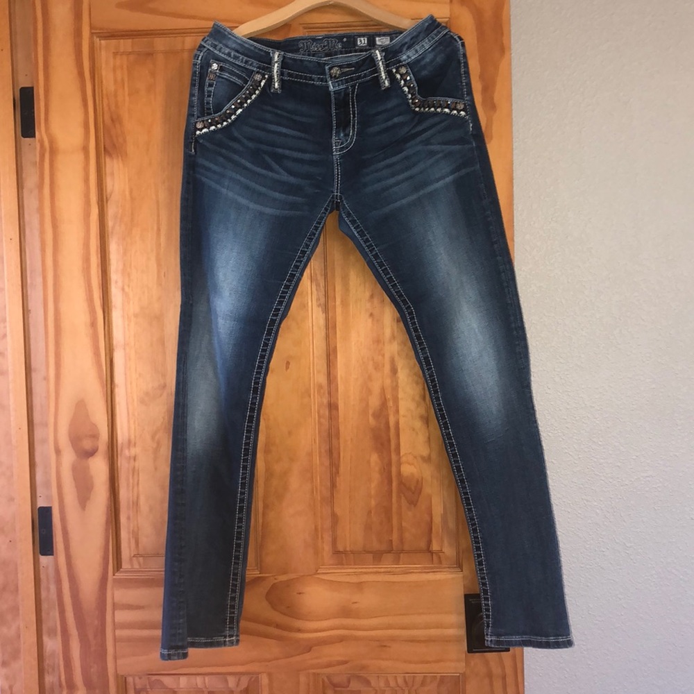 bootcut Miss Me jeans :)